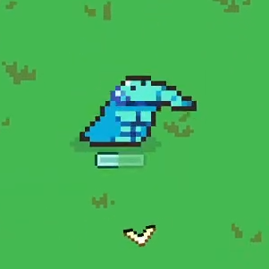 Everything is Crabでオオバナを取得してフィジカル範囲攻撃を狙う場面