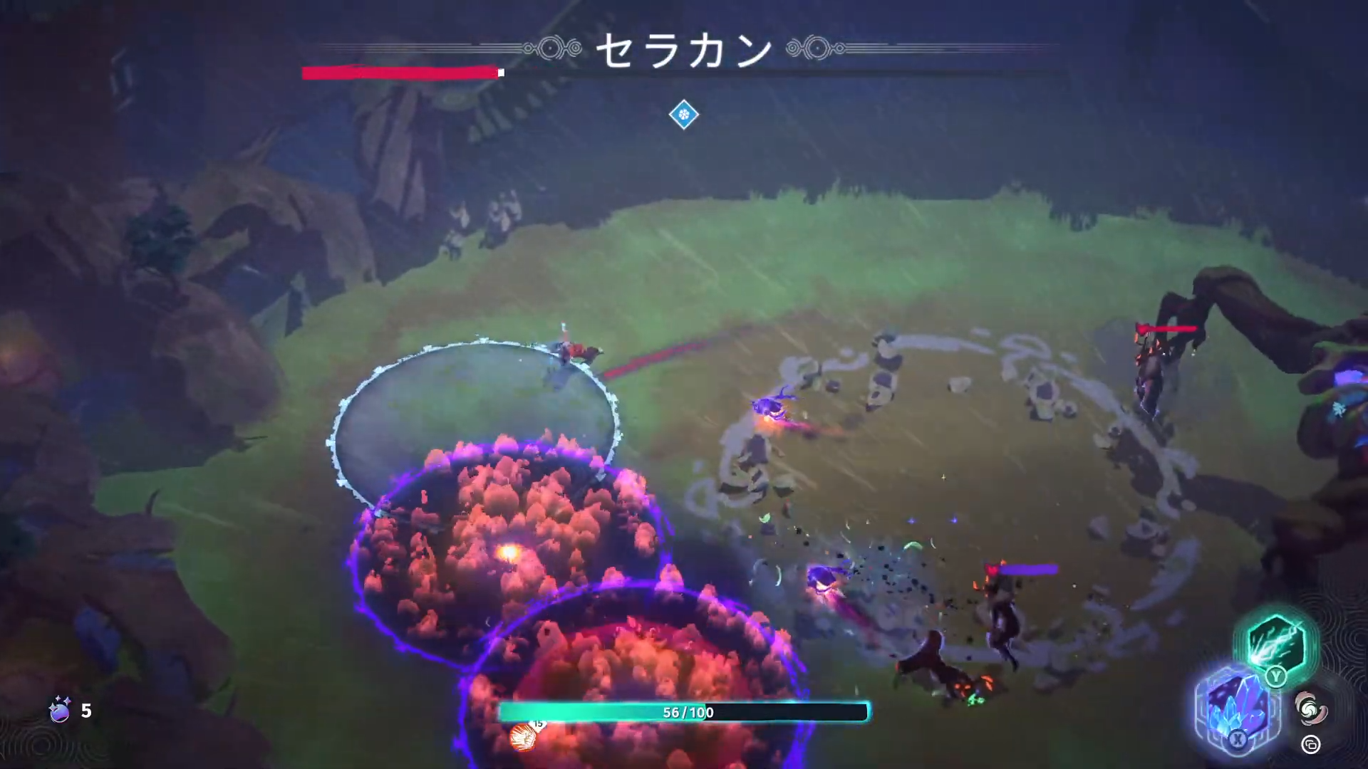 セラカン 炎３ 追尾型円範囲大