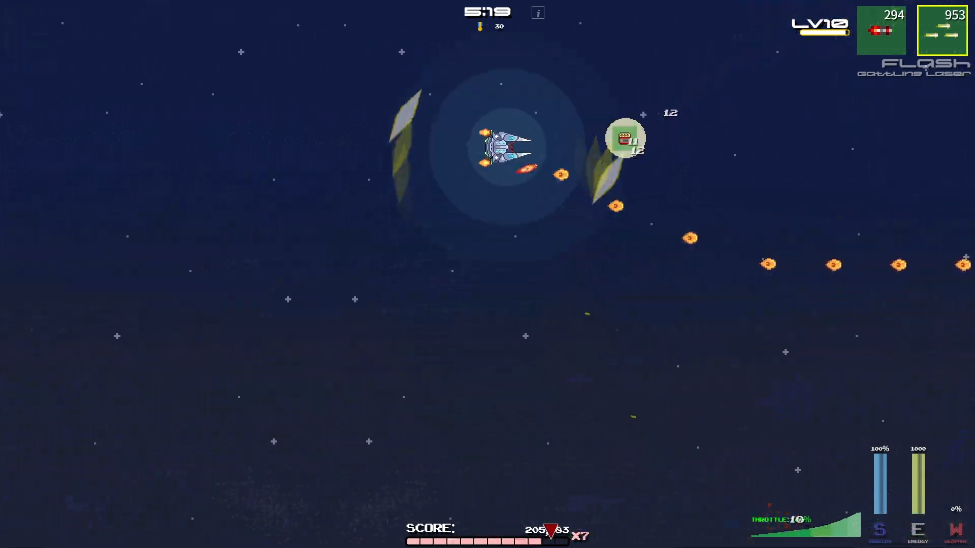 Umea's Relics orbiting attack