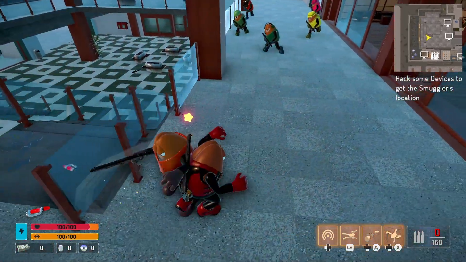 Killer Bean 乱戦シーン